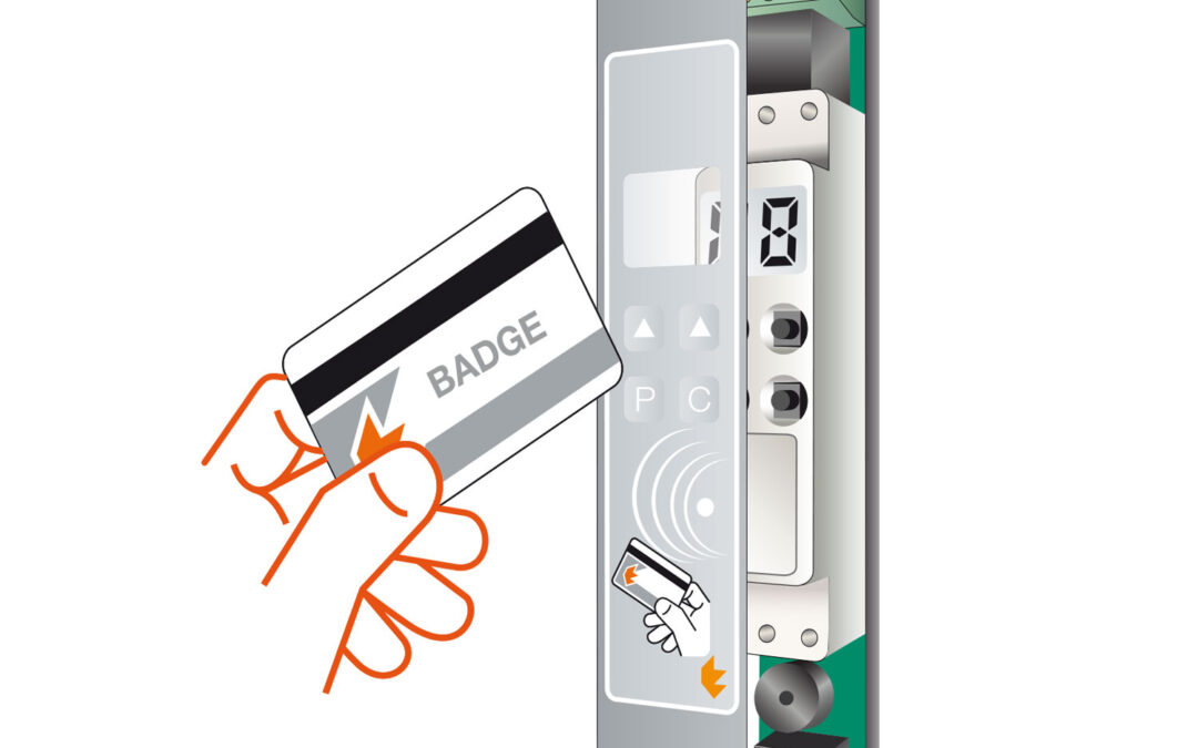 Lettore badge SLIM-PASSGUARD