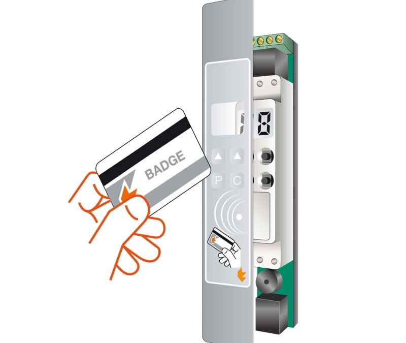 Lettore badge SLIM-PASSGUARD